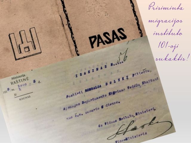 Lietuvos migracijos tarnybai - 101-eri Lietuvos migracijos tarnybai - 101-eri