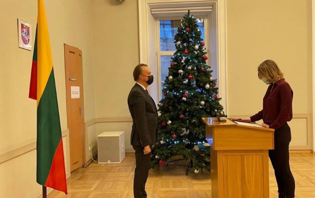 16 persons became citizens of the Republic of Lithuania 16 persons became citizens of the Republic of Lithuania